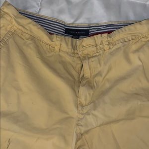 Yellow Tommy Hilfiger shorts